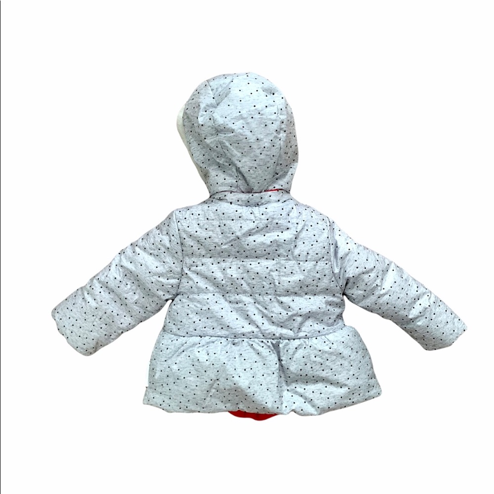 NWOT Mayoral reversible puffer coat w/hood 4-6 mos - Picture 4 of 15
